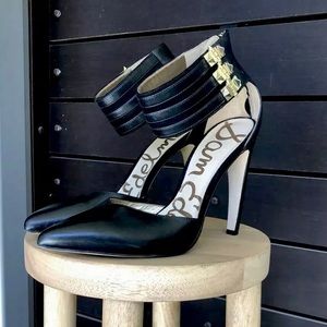 Sam Edelman Black Leather Pump 8 / 38